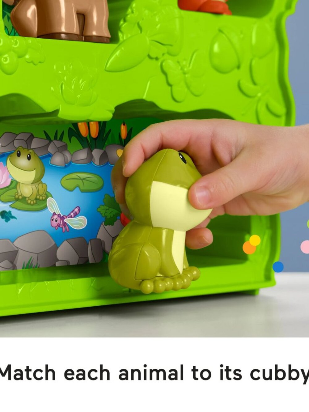 NEW! Fisher-Price Little People Forest Friends Carry Case Playset with 9 Figures - Picture 7 of 14